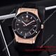 Best Hublot Geneve Rose Gold 41mm Black Dial Black Rubber Band Copy Watch(5)_th.jpg